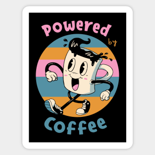 Powered by Coffee Sticker